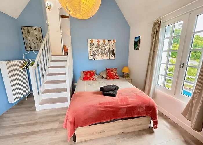 Casa de Férias Normandy Style - Centre à 5 Min En Voiture - Parking Gratuit Sur Place