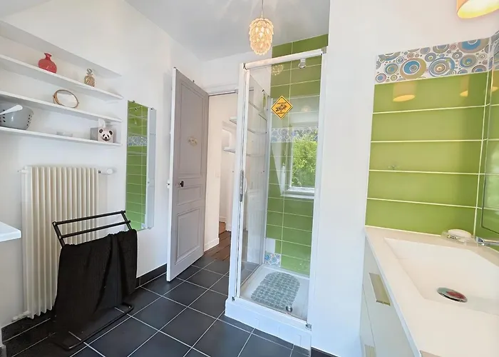 Normandy Style - Centre A 5 Min En Voiture - Parking Gratuit Sur Place 滨海图维列